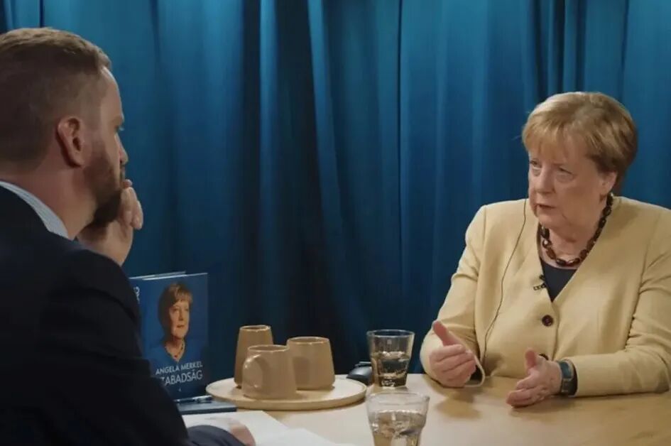 默克爾接受采訪 圖GJ