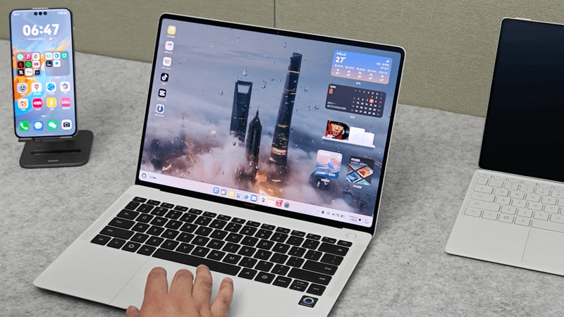 华为鸿蒙电脑现场上手:流畅得不像电脑,无缝兼容手机平板