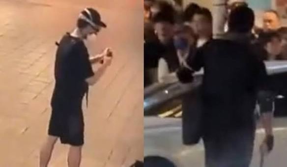 张文行凶画面 台媒报道配图