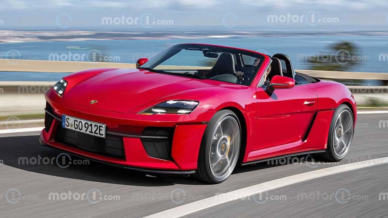 Porsche 718 Boxster EV