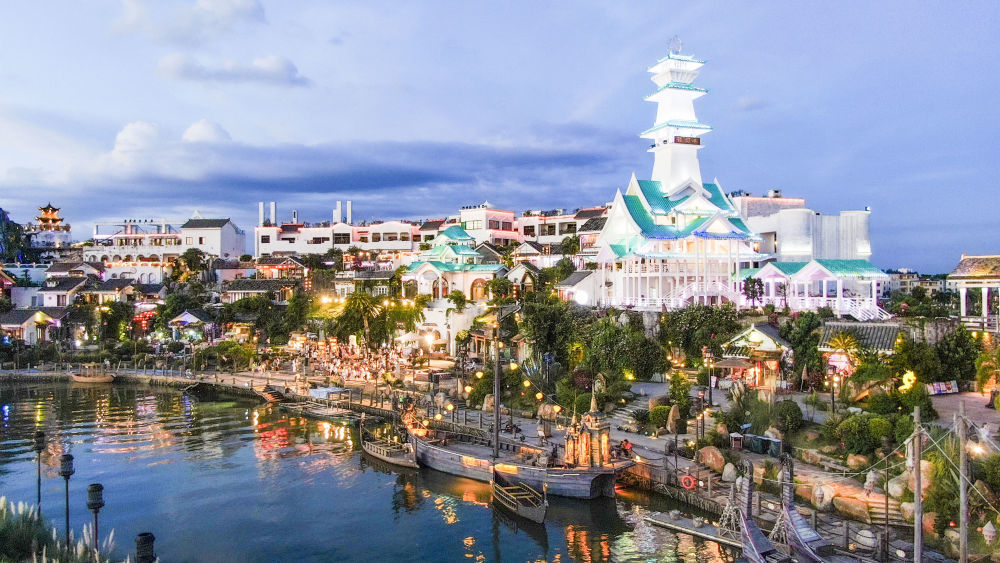 这是位于广西北海市合浦县的海丝首港景区（2024年7月5日摄）。新华社发（林启波 摄）