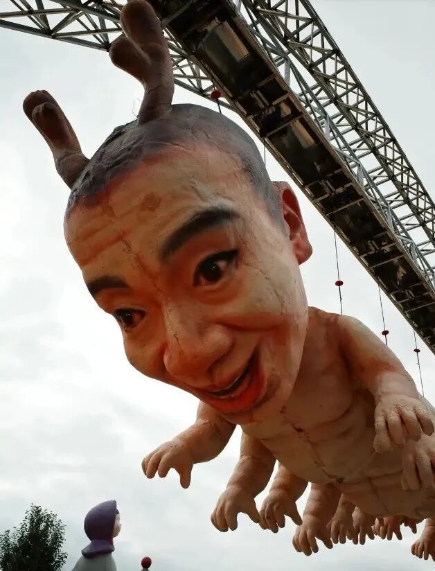 該主題公園的雕塑 ©網(wǎng)友供圖