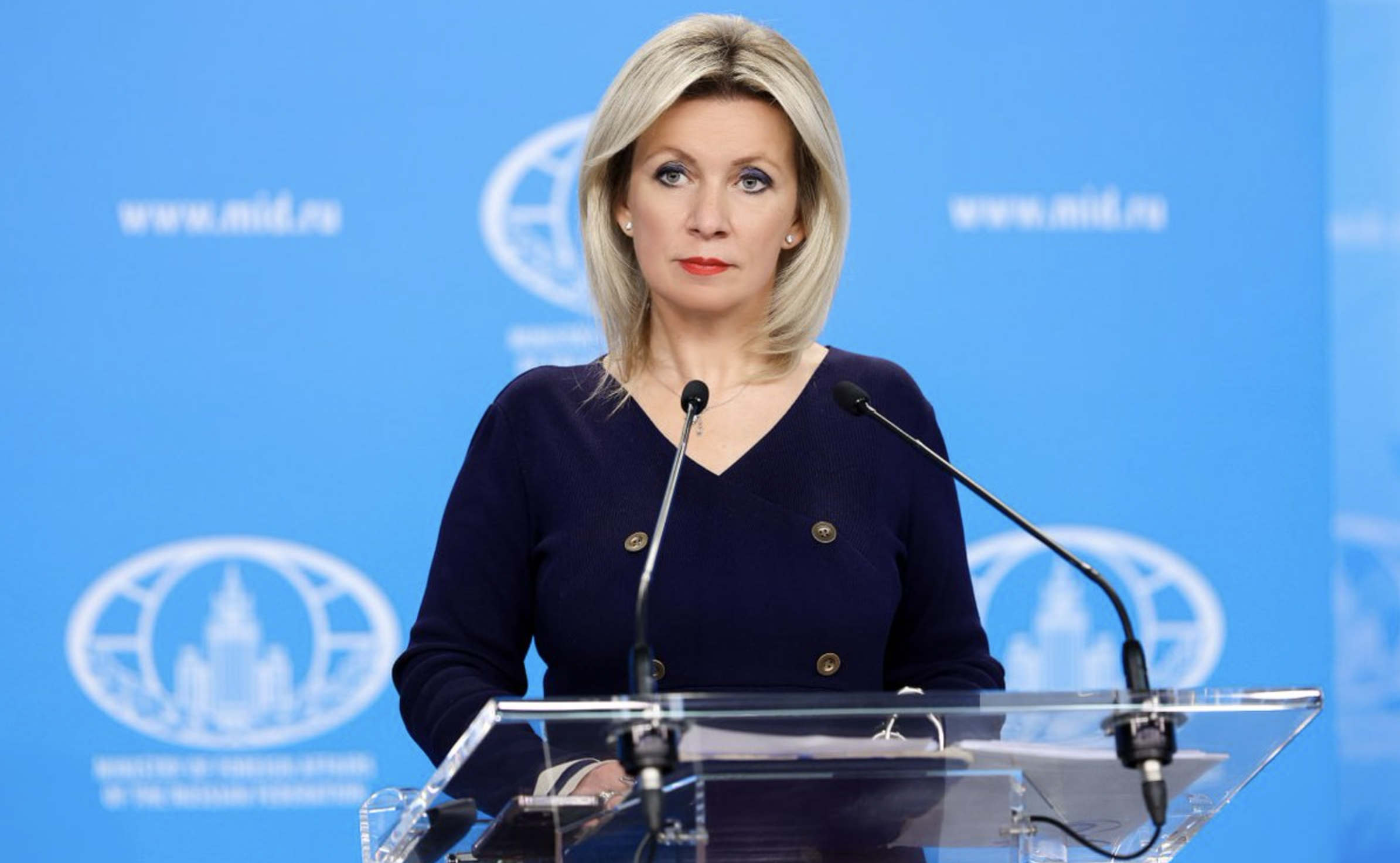 俄罗斯外交部发言人扎哈罗娃 俄媒