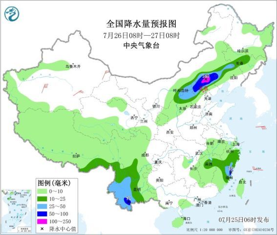 甘肃一市启动暴雨应急响应　注意防范滑坡泥石流