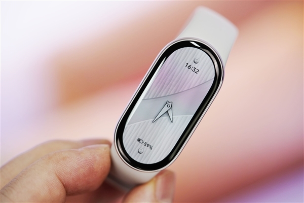 超窄四等边跑道屏!小米手环10 NFC版图赏