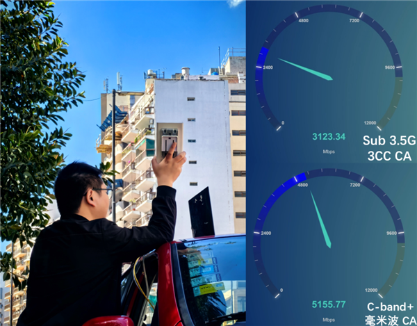 华为宣布完成拉美首次5G-A双路径性能验证:单用户下行峰值突破5Gbps