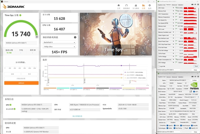Blackwell的甜点来了!NVIDIA RTX 5060 Ti首发评测:8GB疯狂爆显存 16GB正好