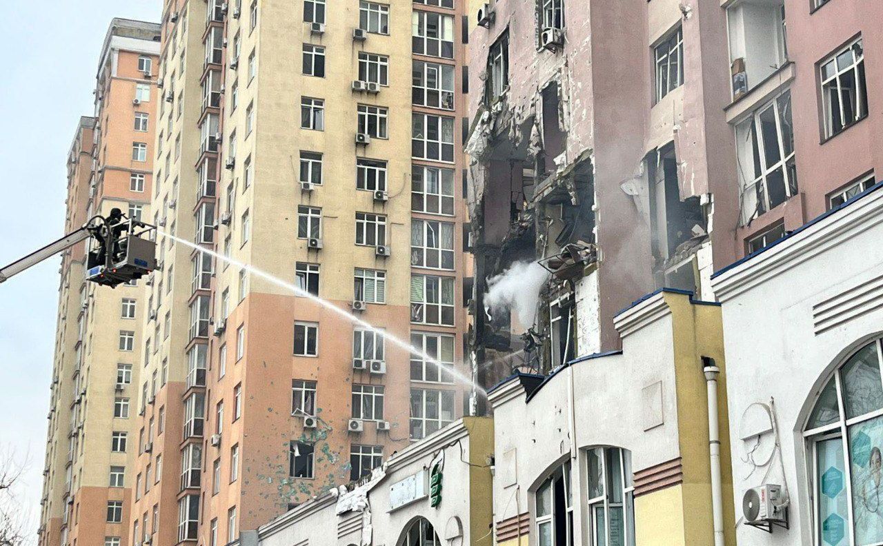 △乌克兰基辅遭袭