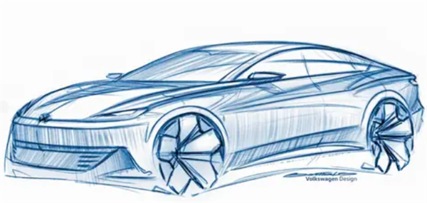速腾出纯电版了!一汽-大众全新车型ID. AURA预告:剑指紧凑轿车市场