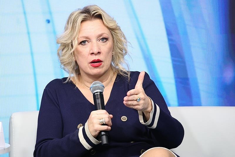 △俄罗斯外交部发言人扎哈罗娃(资料图)