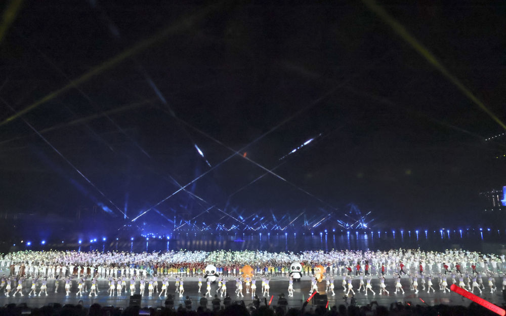↑这是开幕式现场。新华社记者 赖向东 摄
