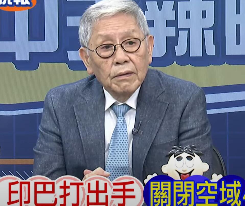 台军前中将帅化民在5月7日的政论节目上