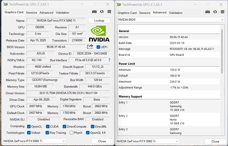 Blackwell的甜点来了!NVIDIA RTX 5060 Ti首发评测:8GB疯狂爆显存 16GB正好