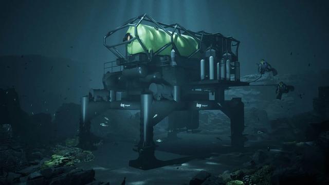 40年来全球首个海底居住舱Vanguard亮相,可供4人轮流生活一周