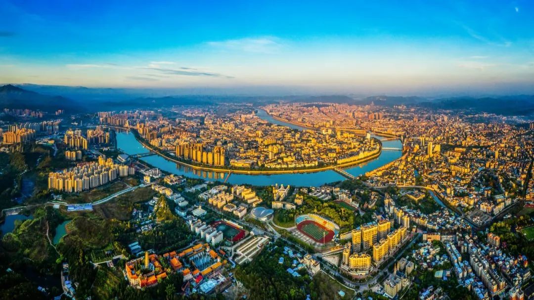 梅州市城市风光。图/图虫创意