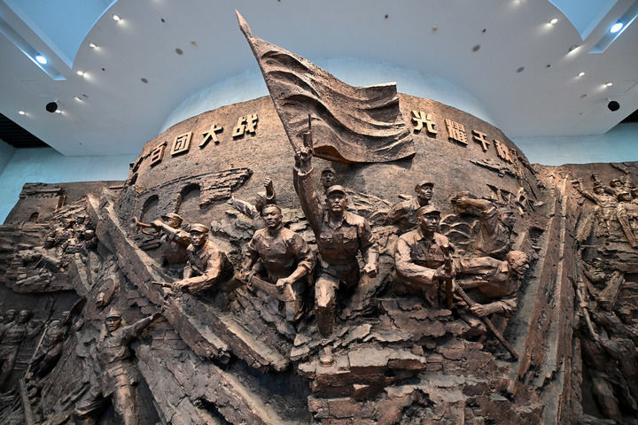 百团大战纪念馆一角。新华社记者 詹彦摄