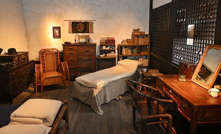 梁思成、林徽因夫妇在李庄居住过的小屋。新华社记者 刘坤 摄