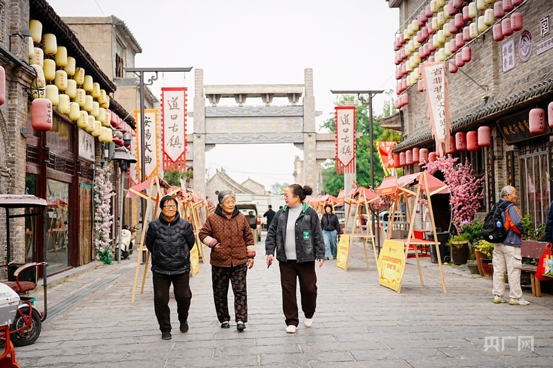 道口古镇保存着明清北方民居建筑(央广网记者 张羲轮 摄)