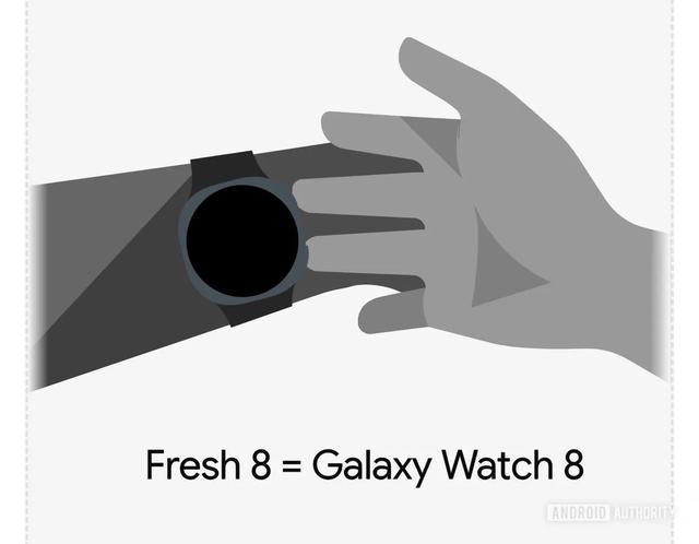 三星Galaxy Watch 8/Classic智能手表曝光:方圆设计