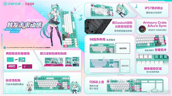 华硕三大重磅主板齐发:ROG姬、初音未来赛若天仙