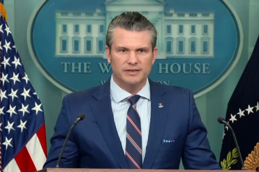 △美国国防部长赫格塞思(资料图)