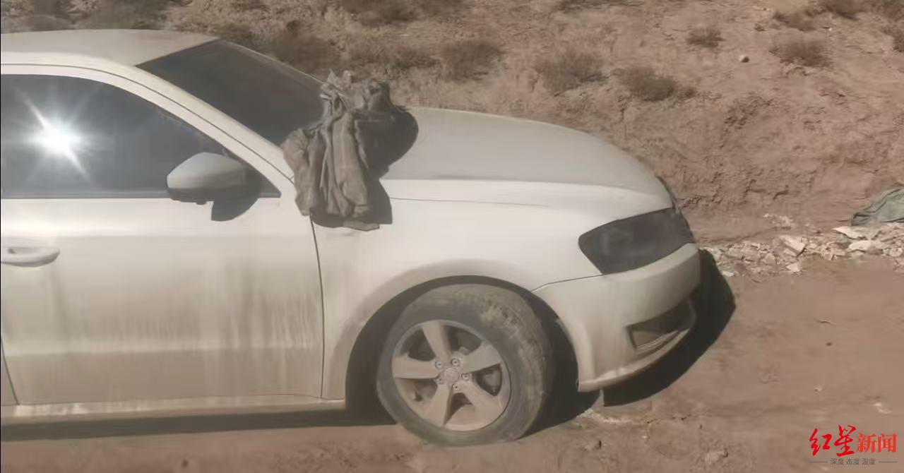 ▲钟某某的车子被找到时