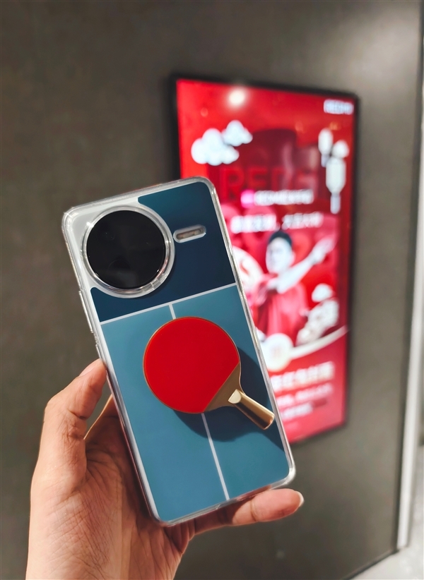 代言人樊振东生日!REDMI K80系列推出乒乓手机壳:售价79元