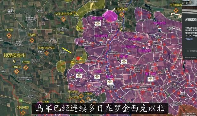 乌军大概就是从这里发起反攻