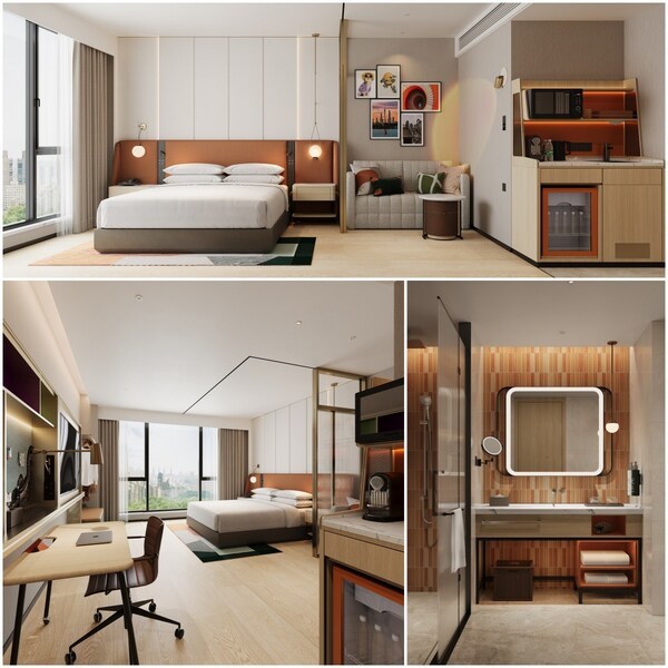 希尔顿惠庭客房2.0效果图