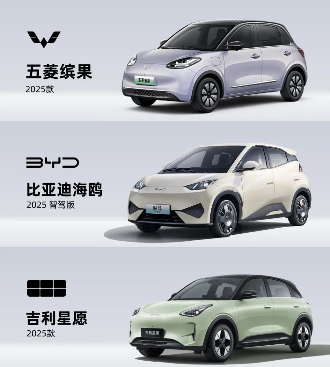 造车三巨头,盯上年轻人的第一辆车