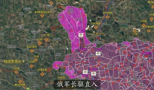俄军报告红军城北方的乌军防御阵地几乎都是空的