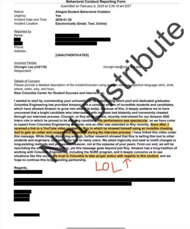 亚裔小哥F翻大厂!自制作弊器通过面试,却霸气拒绝Offer,录视频发油管,还……