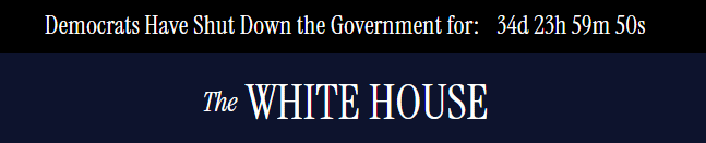 进入第36天,美联邦政府“停摆”时长破历史纪录