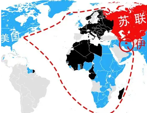 ▲苏联出兵伊朗