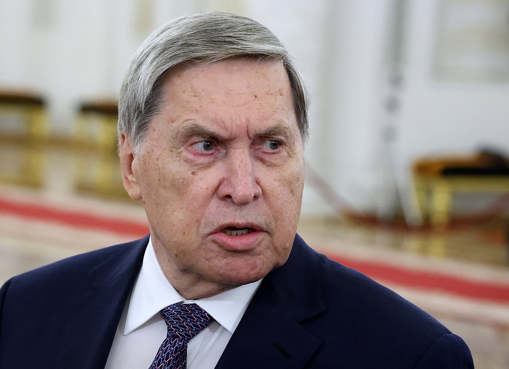 △俄羅斯總統(tǒng)助理烏沙科夫(資料圖)