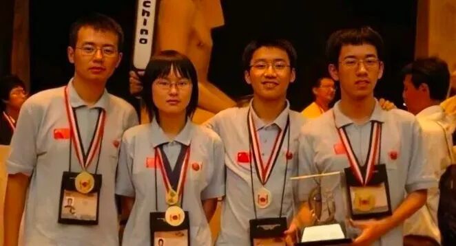 高中时期的陈丹琦