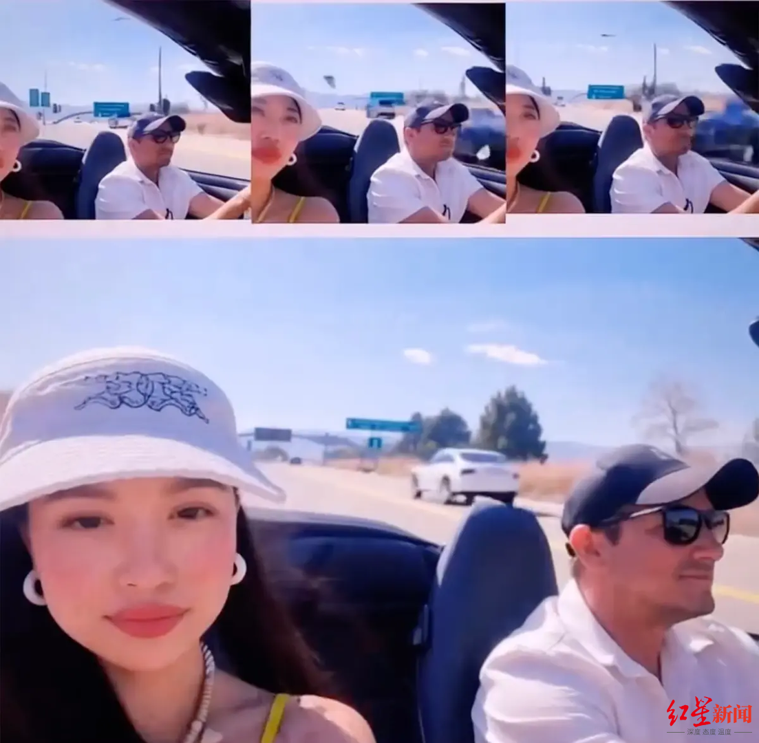 ▲周依曾在自己社交媒体上发布与雷纳的合照