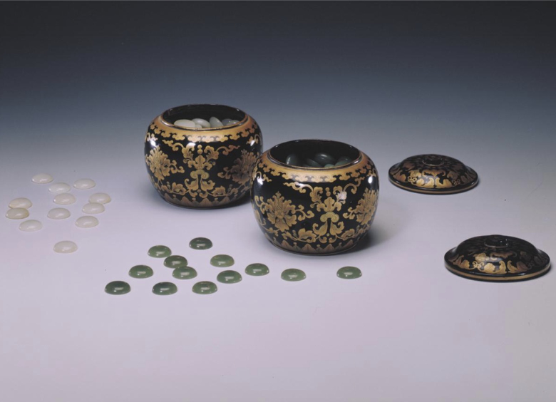 玉围棋子。来源/故宫博物院