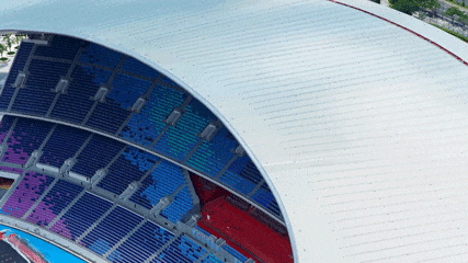 就在今天!第十五届全国运动会开幕!