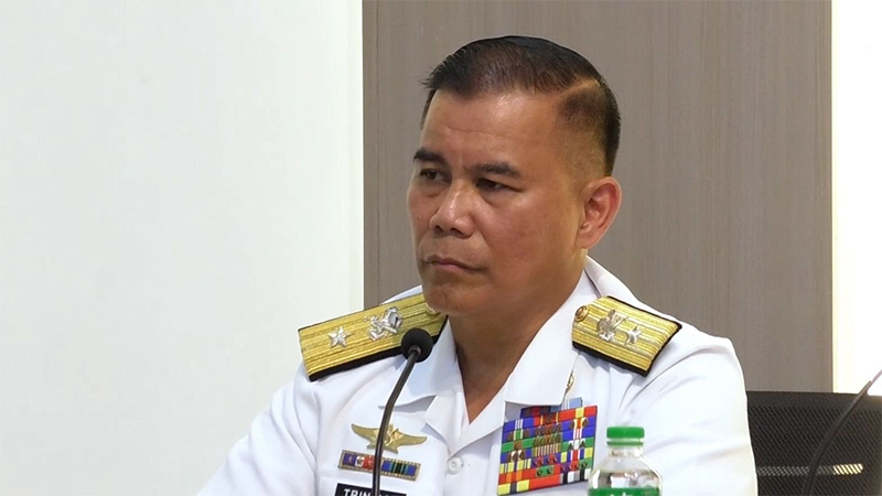 菲律宾海军发言人罗伊·文森特·特立尼达 资料图