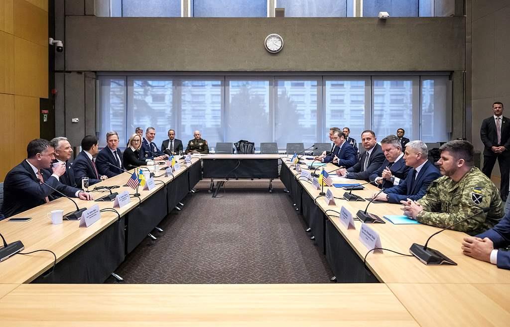 △美乌就“28点”新计划在瑞士日内瓦举行会谈