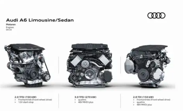 海外售价45万起!全新奥迪A6七月上市:国产后能否跌破40万大关