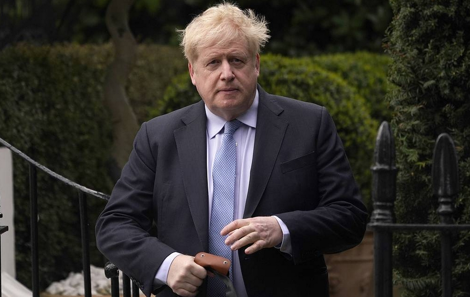英国前首相鲍里斯·约翰逊,资料图