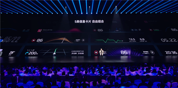 行业首发!小米YU7配备全景显示天际屏:主副驾全能用