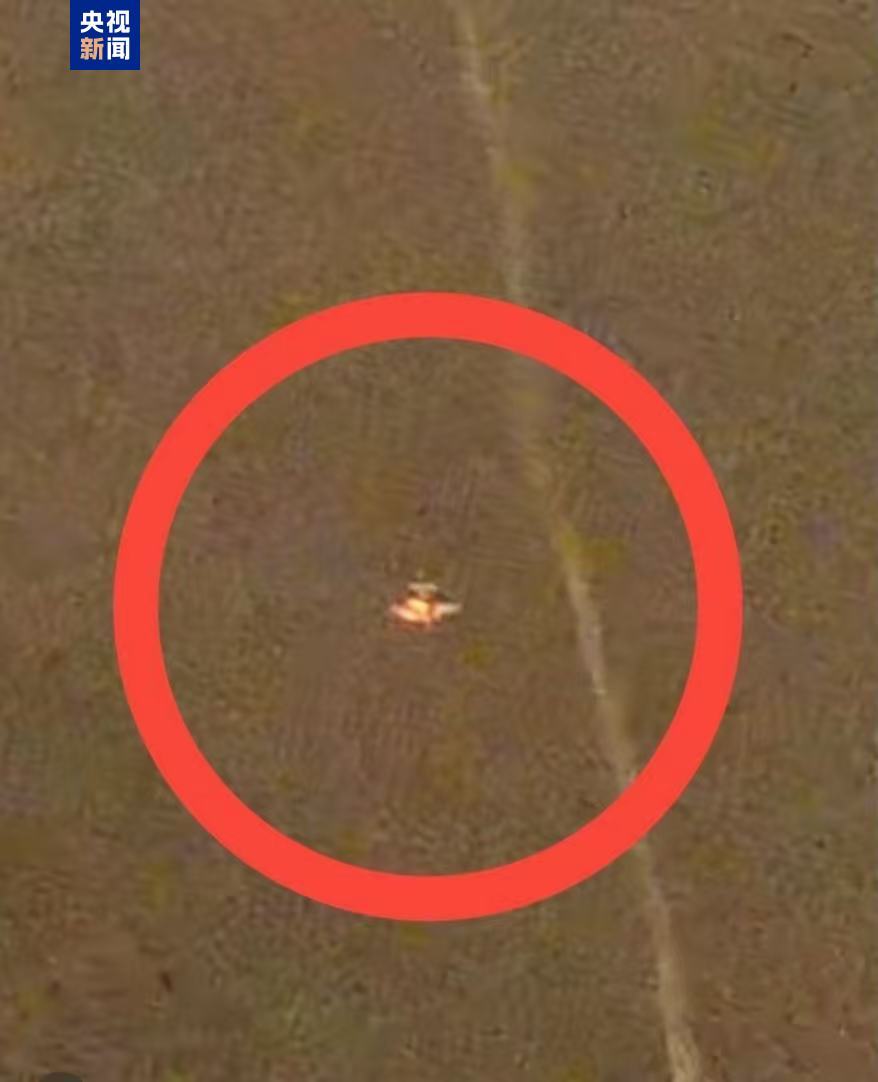 △指挥官拉雷斯在社交媒体上发布的拦截画面