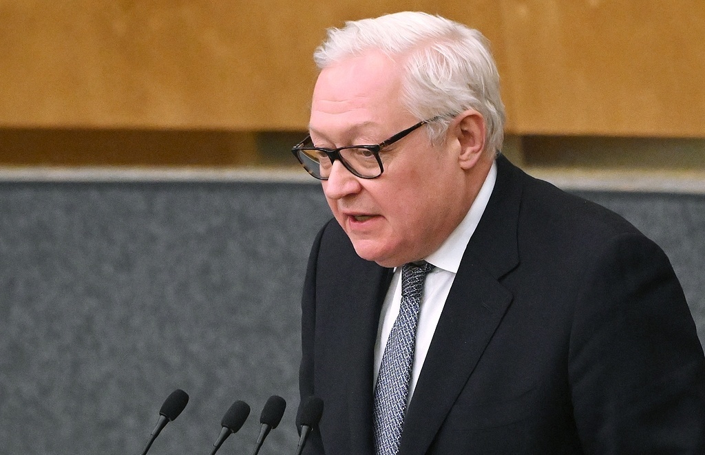 △俄羅斯外交部副部長里亞布科夫(資料圖)