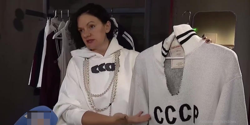 ▲卫衣品牌设计师兼创始人瓦尔拉科娃