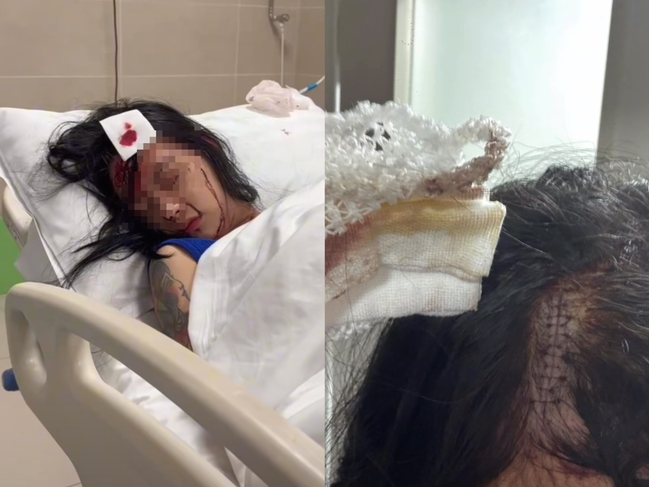 涵涵在社交平臺(tái)發(fā)布的視頻截圖