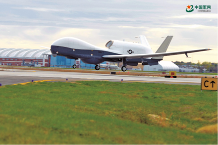 MQ-4C无东说念主机贵府图 图源：中国军网