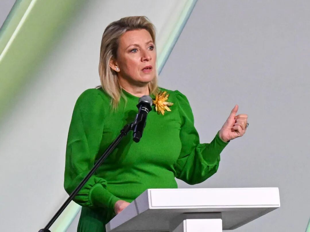 这是10月29日拍摄的俄罗斯外交部发言人扎哈罗娃。新华社记者 郝建伟 摄